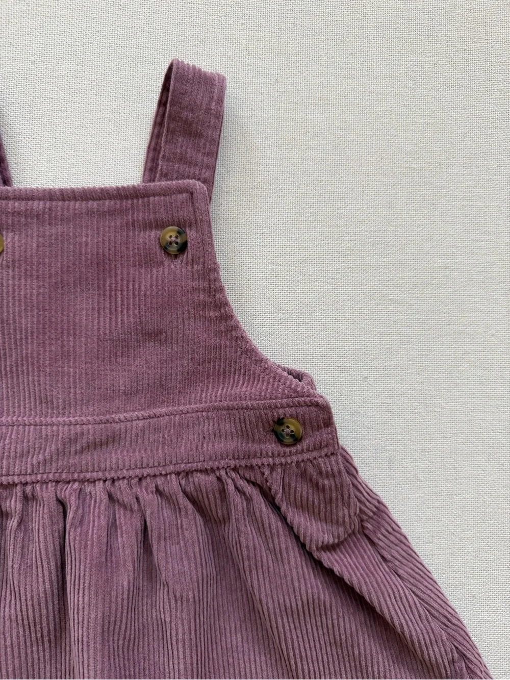 Cotton Corduroy Jumper Dress Cottagecore 9M